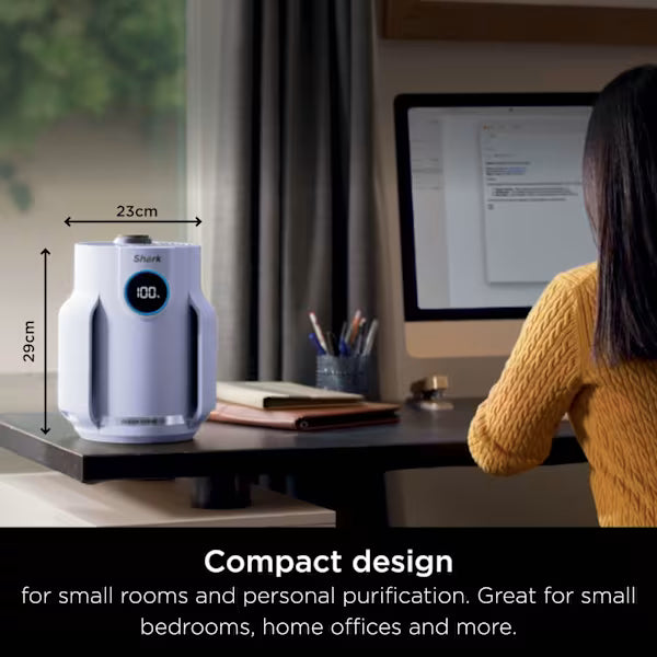 Shark NeverChange5 Air Purifier Compact Pro Lavender HP072UKPL