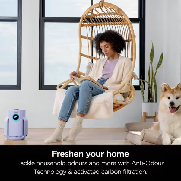 Shark NeverChange5 Air Purifier Compact Pro Lavender HP072UKPL