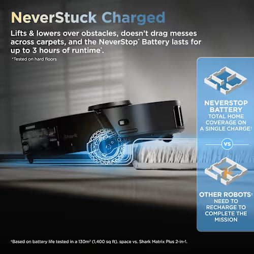 Shark ThermaCharged PowerDetect Robot Vacuum RV2900XEUK