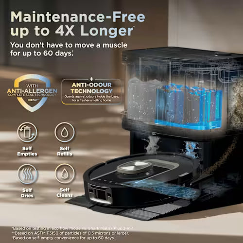 Shark ThermaCharged PowerDetect Robot Vacuum RV2900XEUK