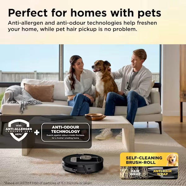 Shark ThermaCharged PowerDetect Robot Vacuum RV2900XEUK