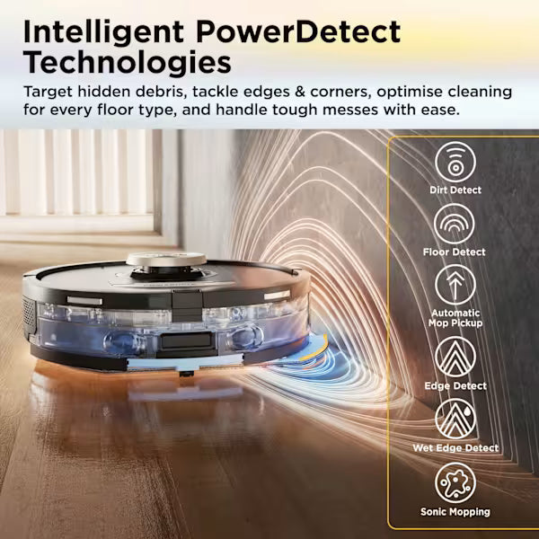 Shark ThermaCharged PowerDetect Robot Vacuum RV2900XEUK