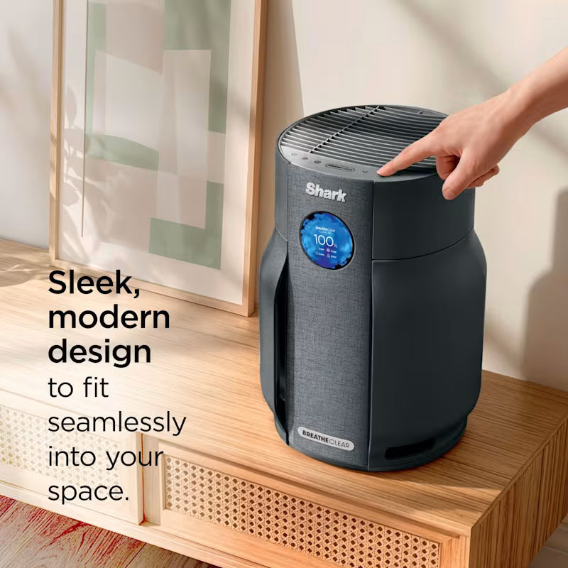 Shark BreatheClear with NeverChange6 Air Purifier - Charcoal HP162UKBK