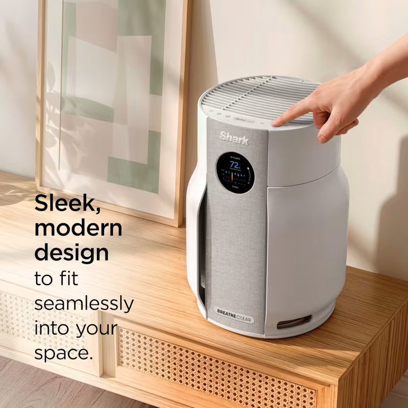 Shark BreatheClear with NeverChange6 Air Purifier - Dove HP162UK