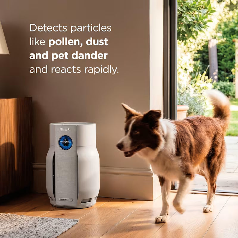 Shark BreatheClear with NeverChange6 Air Purifier - Dove HP162UK