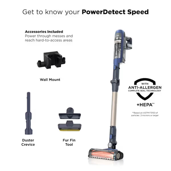 Shark PowerDetect Speed Cordless Vacuum – Ultramarine IA1241UKT