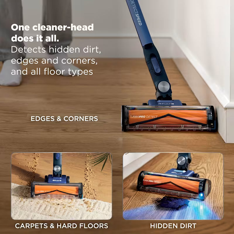 Shark PowerDetect Speed Clean and Empty Pet Pro Cordless Vacuum – Ultramarine IA3241UKT