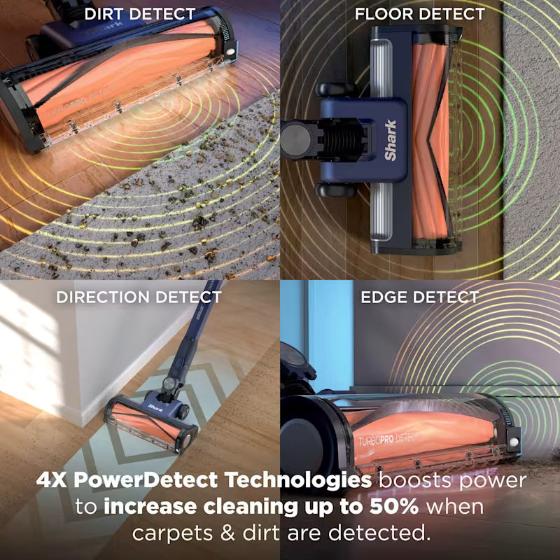 Shark PowerDetect Speed Clean and Empty Pet Pro Cordless Vacuum – Ultramarine IA3241UKT