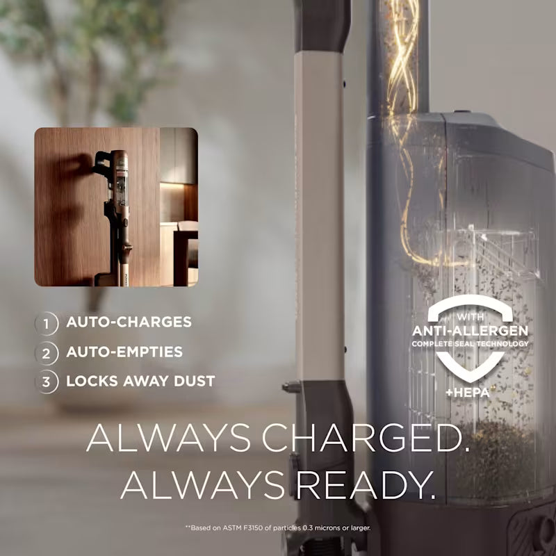 Shark PowerDetect Speed Luxe Collection Clean & Empty Cordless Vacuum  IA3246UKTBR
