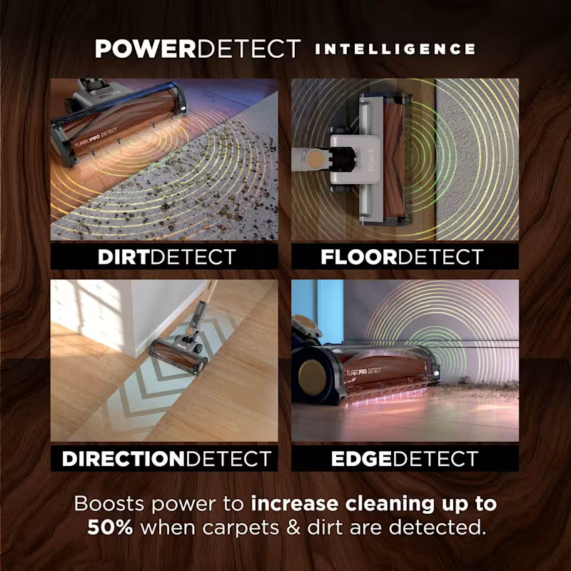 Shark PowerDetect Speed Luxe Collection Clean & Empty Cordless Vacuum  IA3246UKTBR