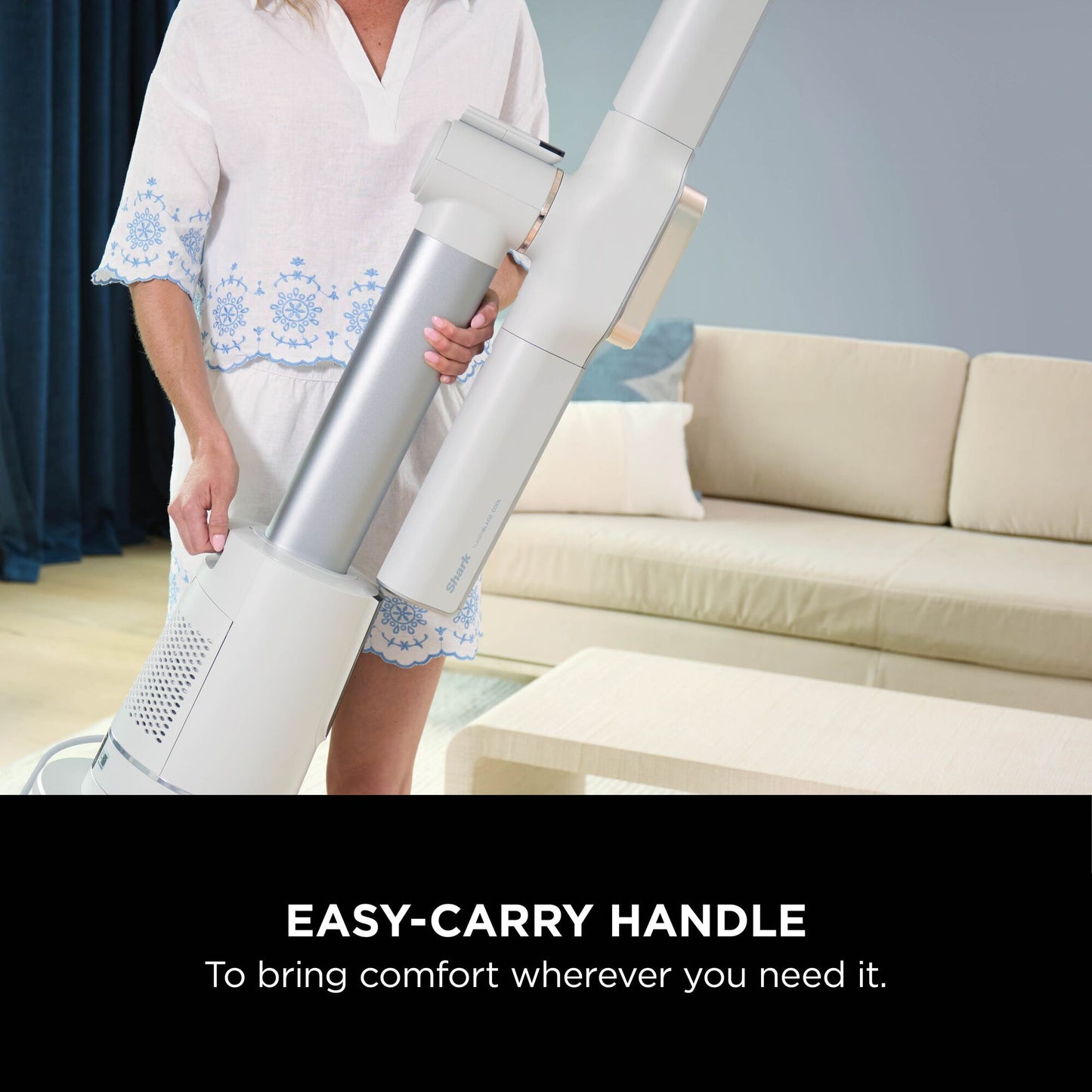 Shark TurboBlade Cool + Heat TH200UKWH