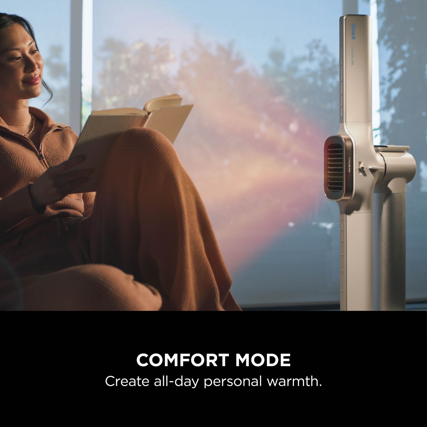 Shark TurboBlade Cool + Heat TH200UKWH