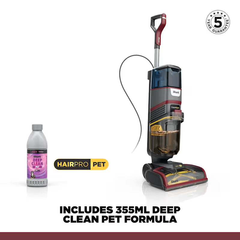 Shark CarpetXpert HairPro Pet Deep Carpet Cleaner EX220UK