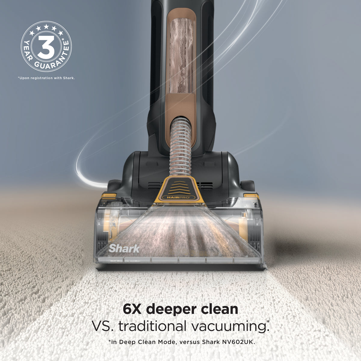 Shark CarpetForce HairPro Upright Carpet Cleaner EX550UKT