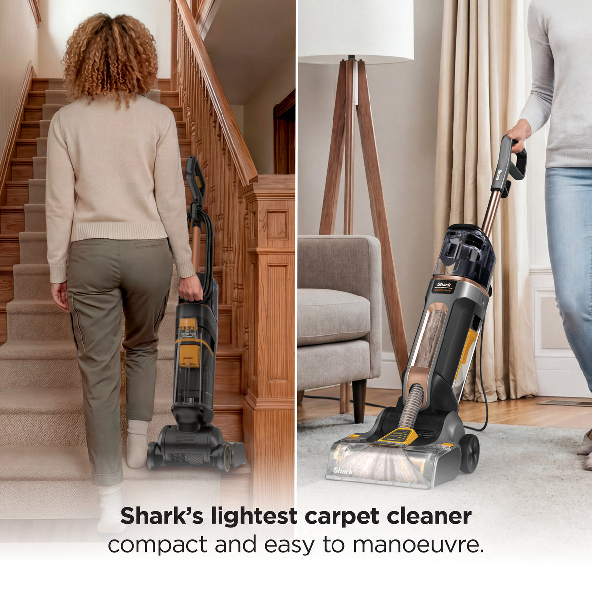 Shark CarpetForce HairPro Upright Carpet Cleaner EX550UKT