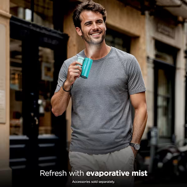 Shark ChillPill 3-in-1 Fan, Mist & InstaChill System – Glacier FA022UKBL