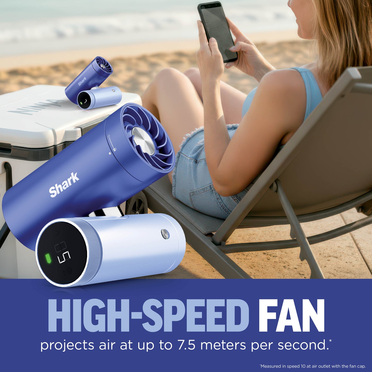 Shark ChillPill 3-in-1 Fan, Mist & InstaChill System – Haze FA022UKLV
