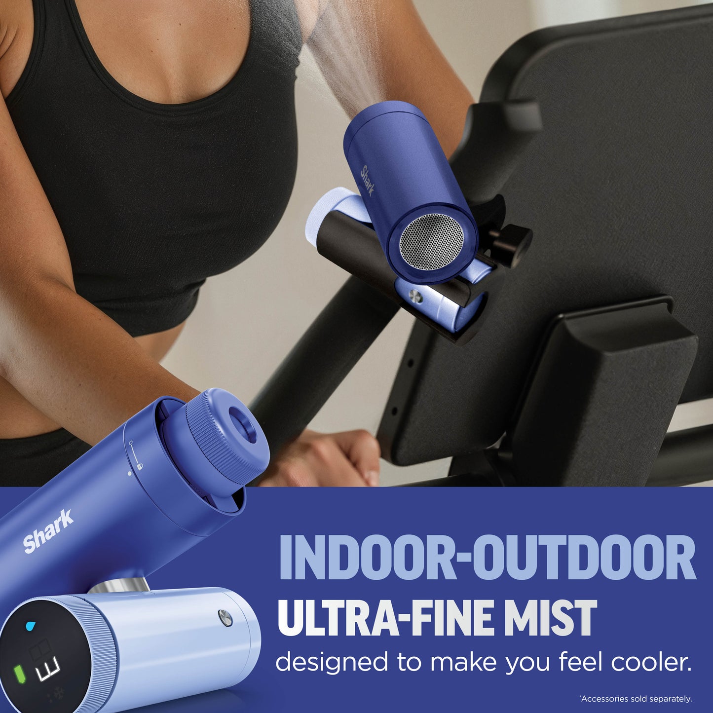 Shark ChillPill 3-in-1 Fan, Mist & InstaChill System – Haze FA022UKLV