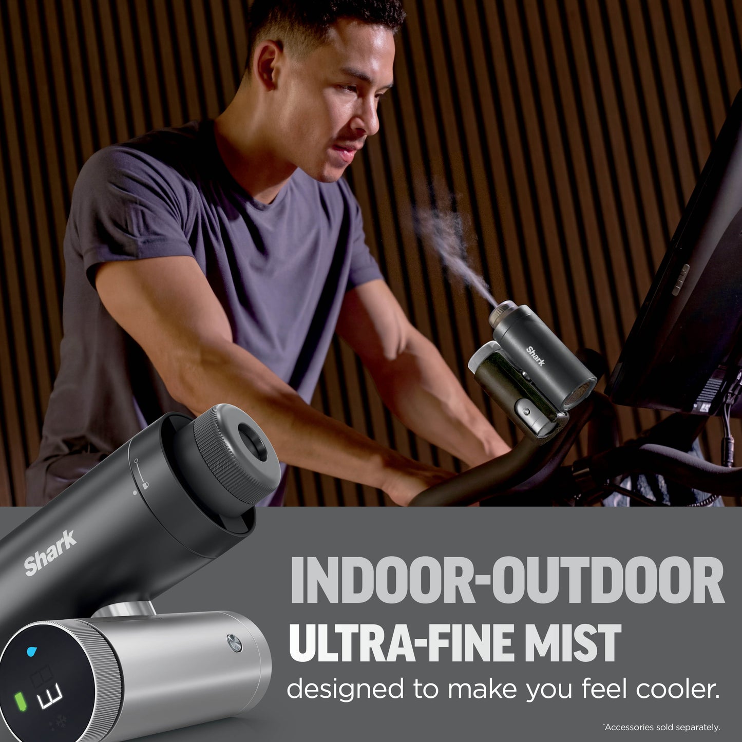 Shark ChillPill 3-in-1 Fan, Mist & InstaChill System – Carbon FA022UK