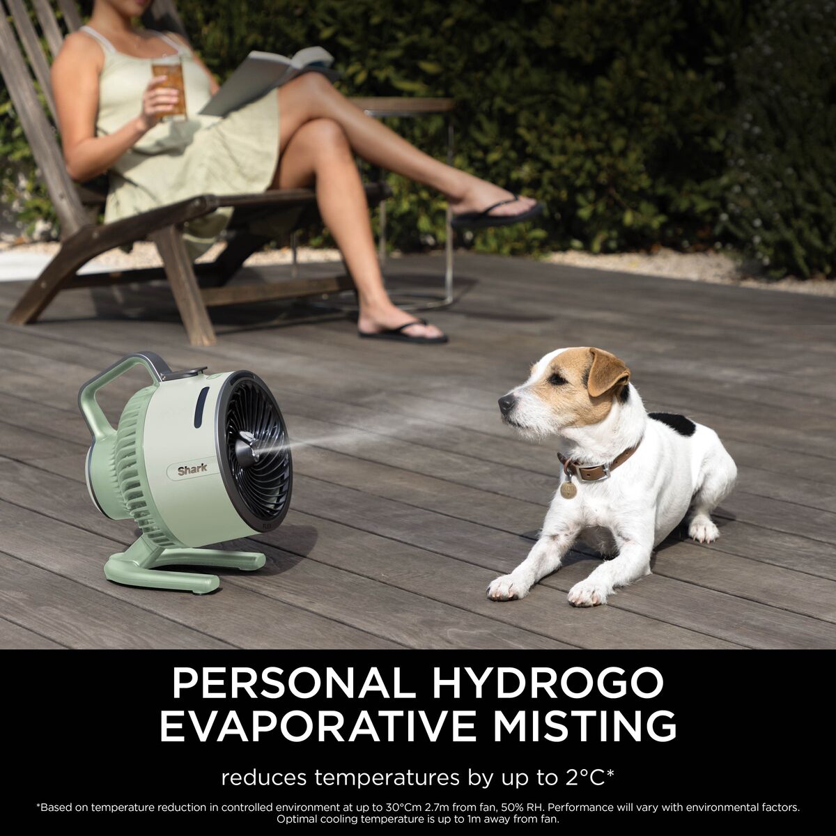 Shark FlexBreeze HydroGo Misting Fan | Ireland – Shark Ireland
