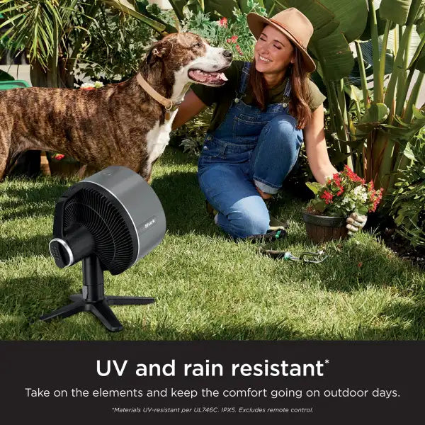 Shark FlexBreeze TableMate Indoor to Outdoor High-Velocity Tabletop Fan FA150UK