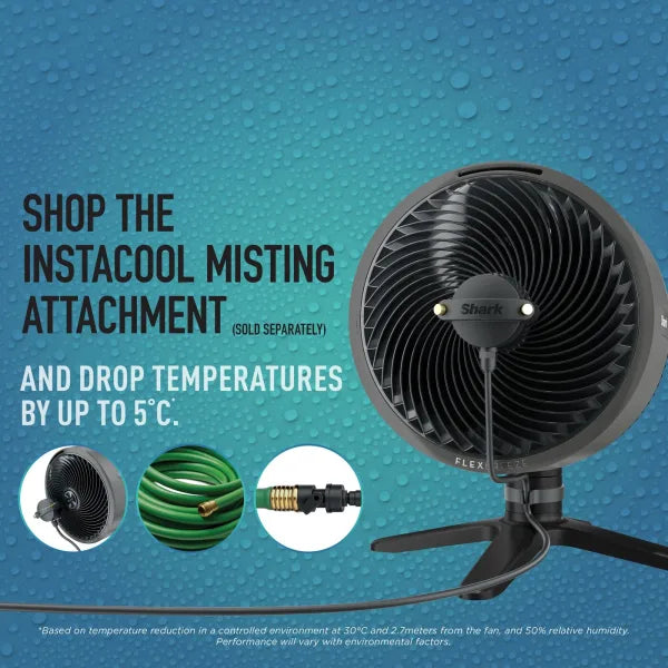 Shark FlexBreeze TableMate Indoor to Outdoor High-Velocity Tabletop Fan FA150UK