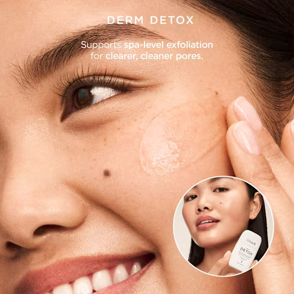 Shark FacialPro Glow Glow-Boosting At-Home Facial System - Spa Blue - FH320UK