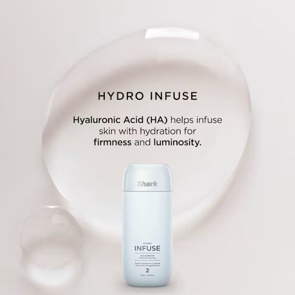 Shark FacialPro Glow Glow-Boosting At-Home Facial System - Spa Blue - FH320UK