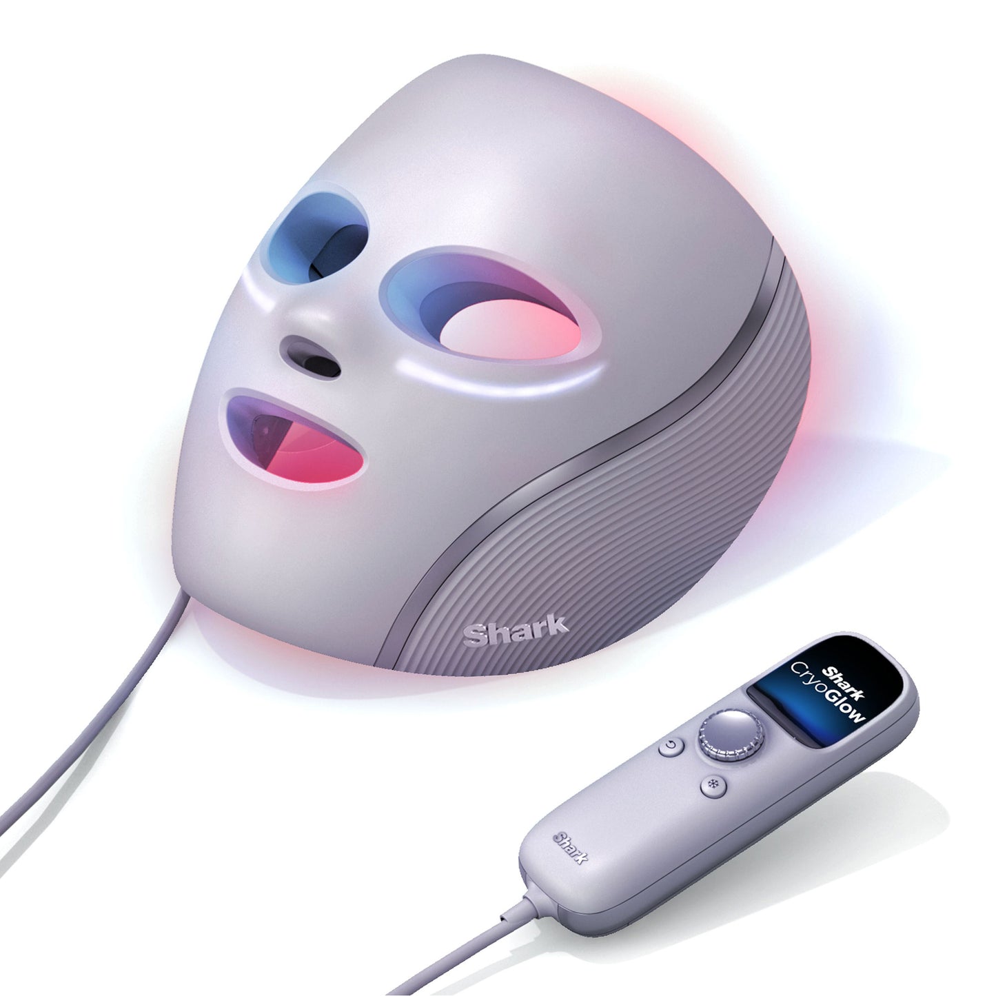 Shark CryoGlow Under-Eye Cooling + LED Mask - Lilac Chill - FW312IEPL