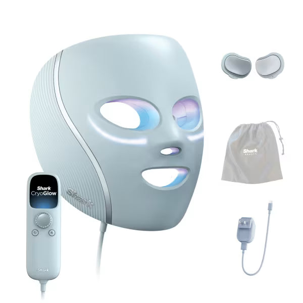Shark CryoGlow Under-Eye Cooling & LED Mask FW312IE - Blue Frost