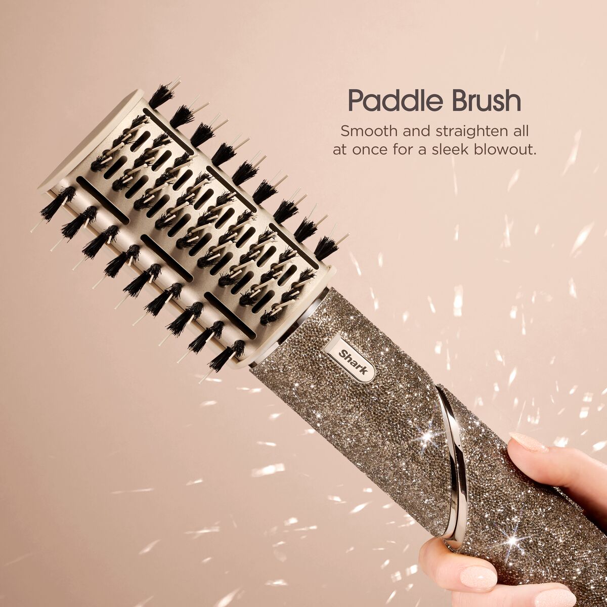 Shark FlexStyle Sparkle – Gold Diamond Limited Edition 5-in-1 Air Styler & Hair Dryer Gift Set HD446JSUK