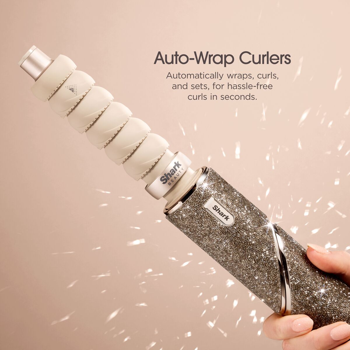 Shark FlexStyle Sparkle – Gold Diamond Limited Edition 5-in-1 Air Styler & Hair Dryer Gift Set HD446JSUK