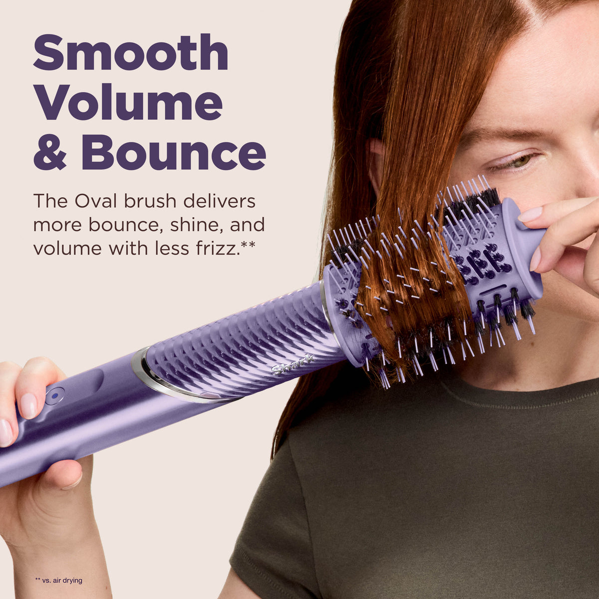 Shark FlexStyle IonCurl Air Styler & Hair Dryer, 4-in-1 - Lilac HD840UKPU