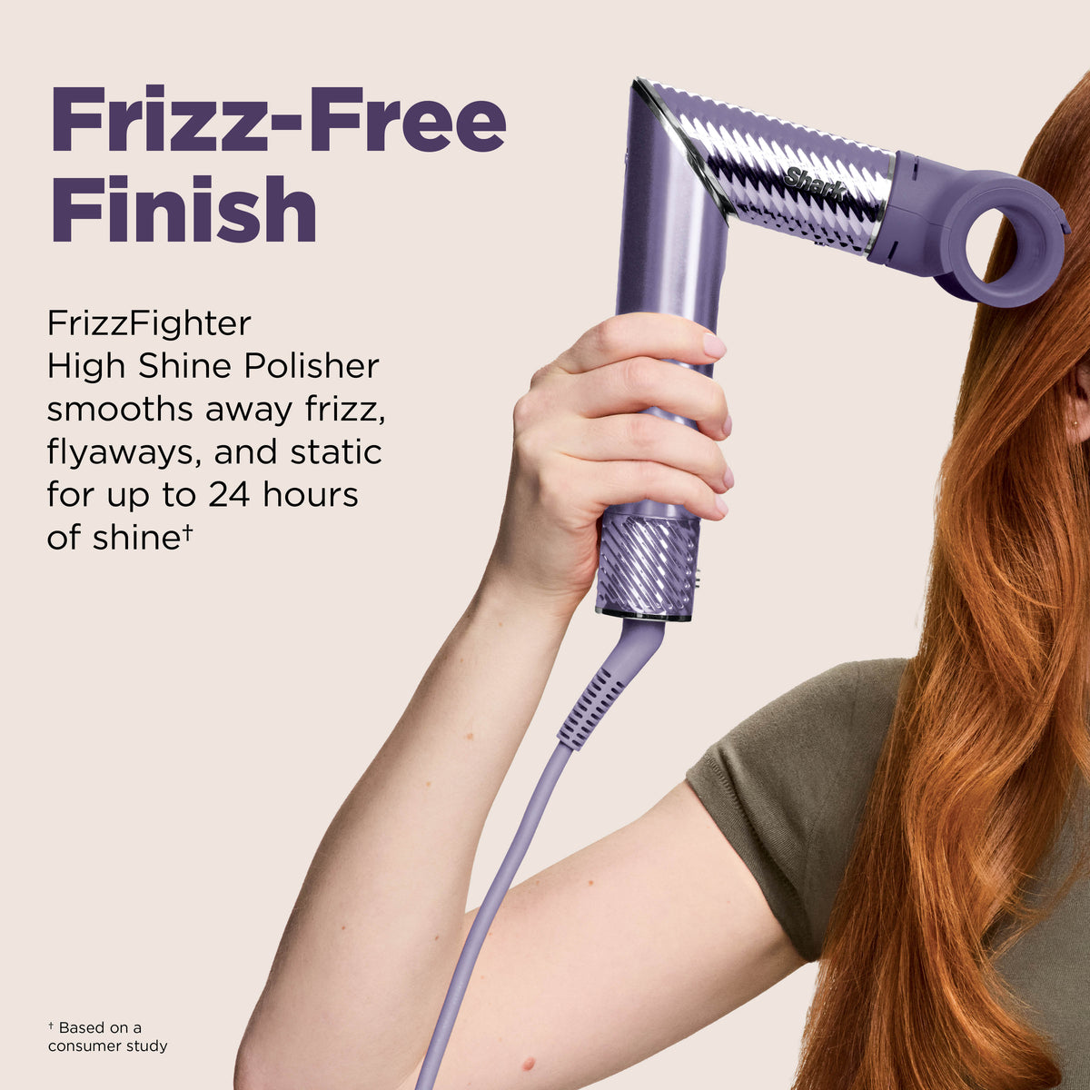 Shark FlexStyle IonCurl Air Styler & Hair Dryer, 4-in-1 - Lilac HD840UKPU