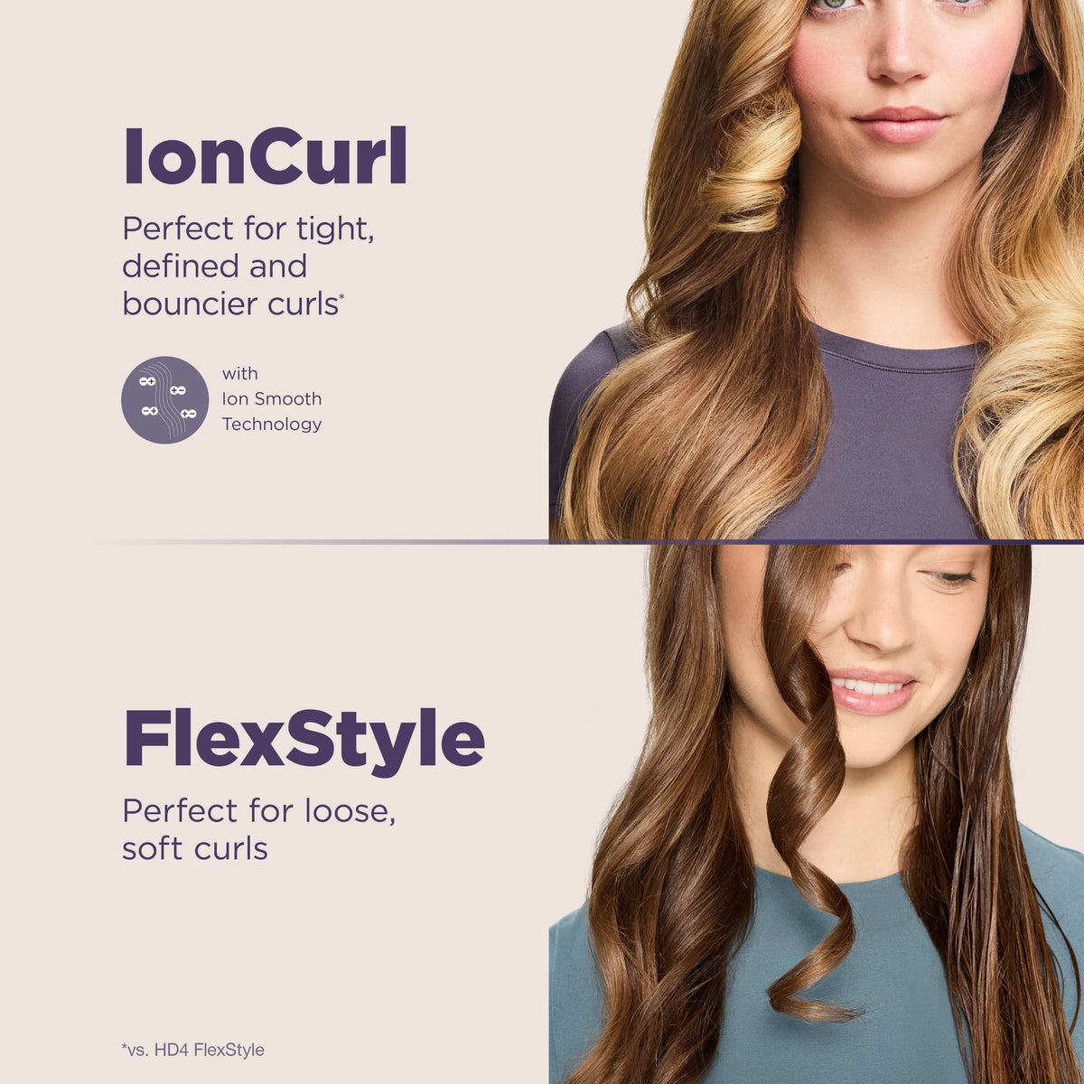 Shark FlexStyle IonCurl Air Styler & Hair Dryer, 4-in-1 - Lilac HD840UKPU