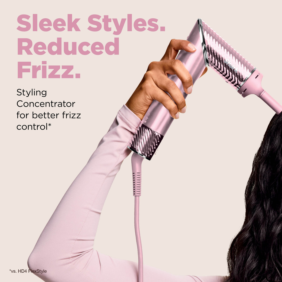 Shark FlexStyle IonCurl Hair Styler and Dryer - Pink HD850UKPK