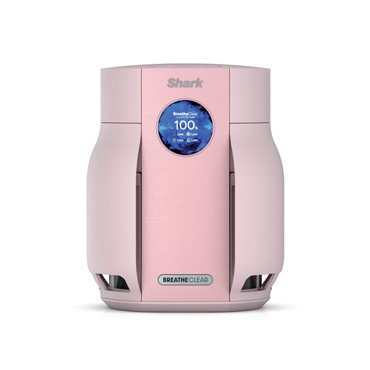 Shark BreatheClear Compact Air Purifier with NeverChange6 - Blush HP062UKPK