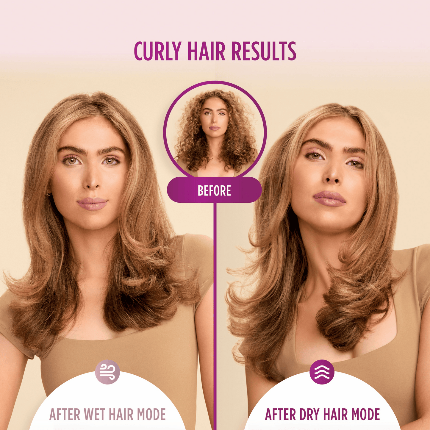 Shark SmoothStyle Hot Brush & Smoothing Comb with Storage Bag HT212UK