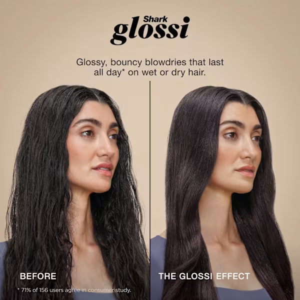 Shark Glossi 2-in-1 Hot Tool and Air Glosser - Lychee - HT302UKPK