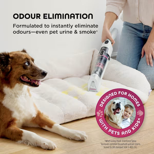 Shark StainForce Cordless Stain-Destroying Spot Cleaner HX100UKT