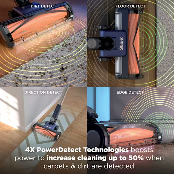 Shark PowerDetect Speed Cordless Vacuum – Ultramarine IA1241UK