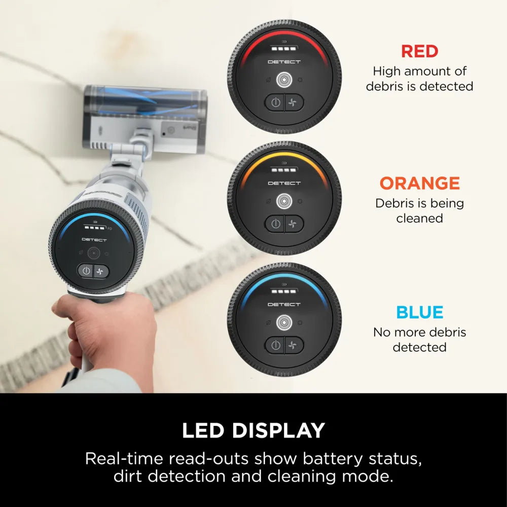 Shark Detect Clean & Empty Cordless Pet Vacuum Cleaner IW4621UKT