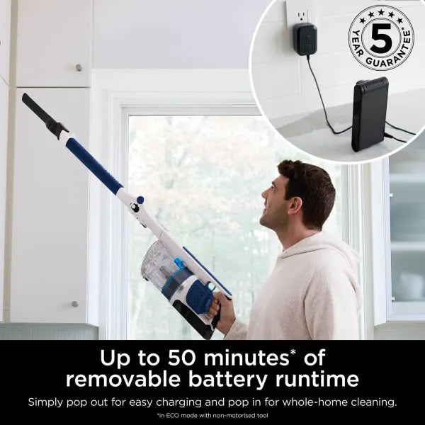 Shark PowerPro Cordless Stick Vacuum, with Anti Hair Wrap & Floor Detect IZ380UK