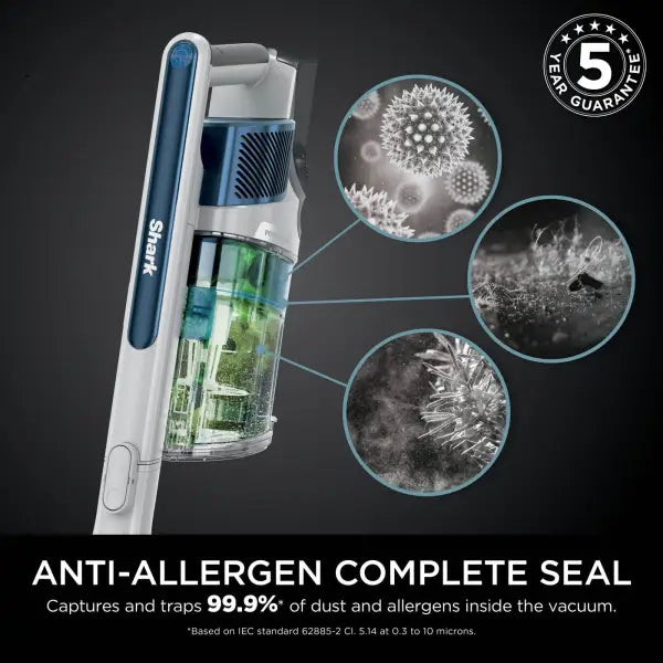 Shark PowerPro Cordless Stick Vacuum, with Anti Hair Wrap & Floor Detect IZ380UK