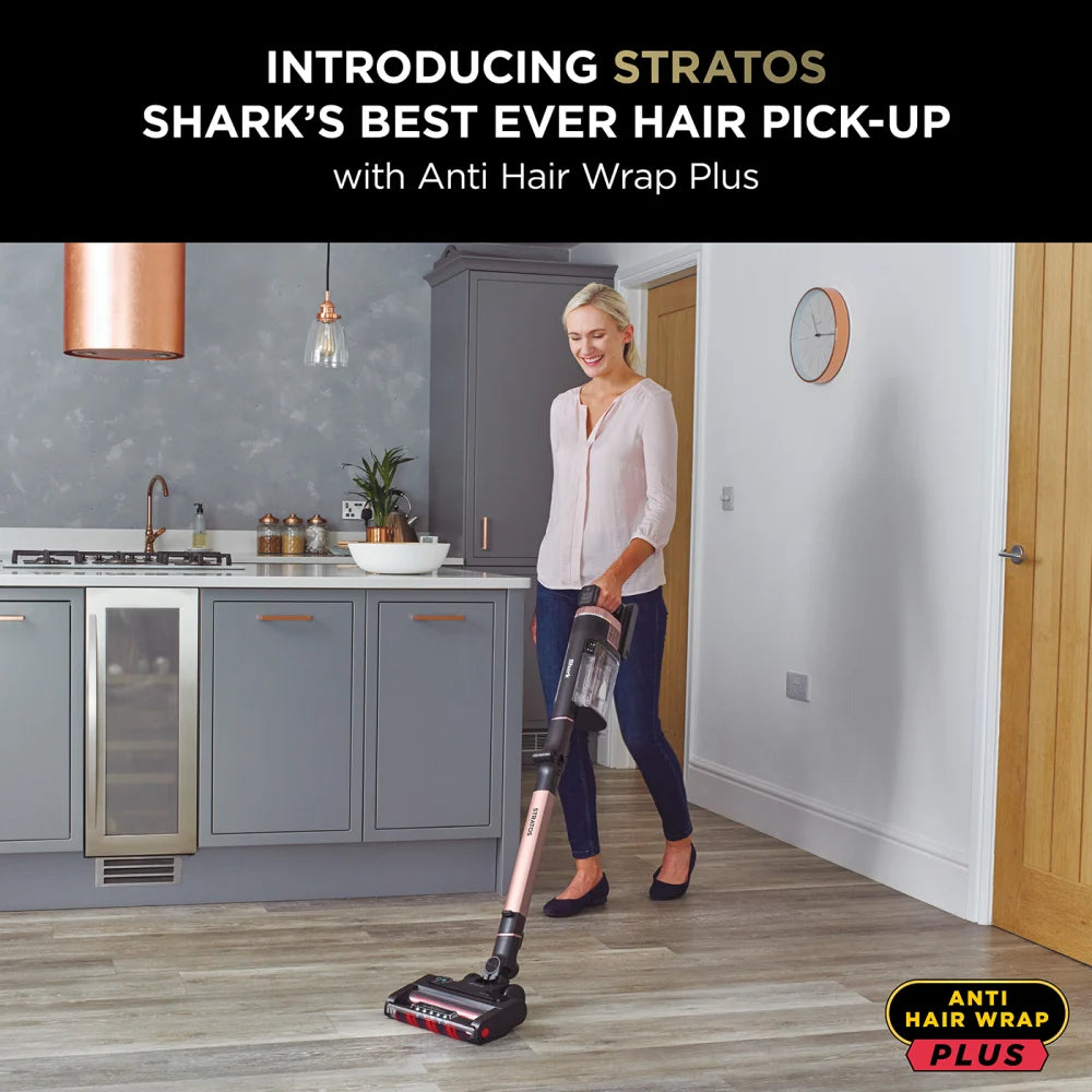 Shark Stratos Anti Hair Wrap Plus Cordless Vacuum [Single Battery] IZ400UK