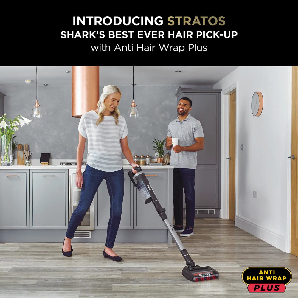 Shark Stratos Anti Hair Wrap Plus Pet Pro Cordless Vacuum [Double Battery] IZ420UKT