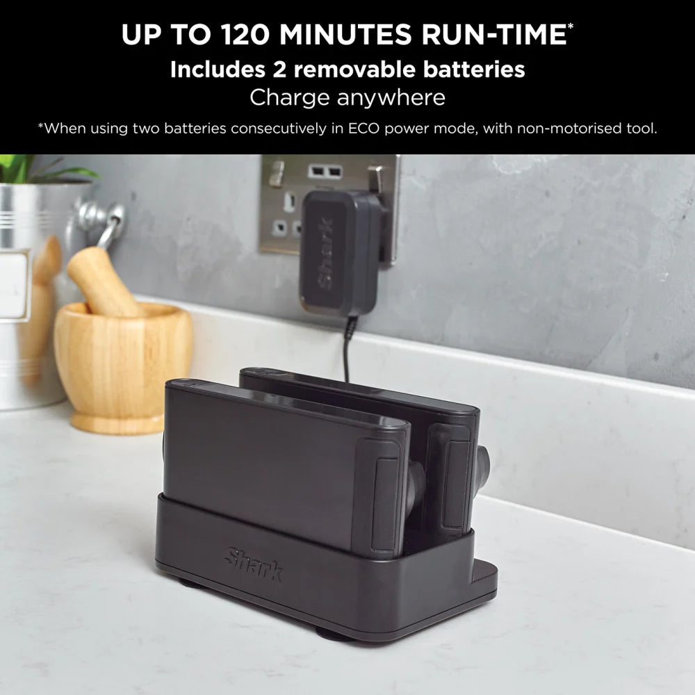 Shark Stratos Anti Hair Wrap Plus Pet Pro Cordless Vacuum [Double Battery] IZ420UKT