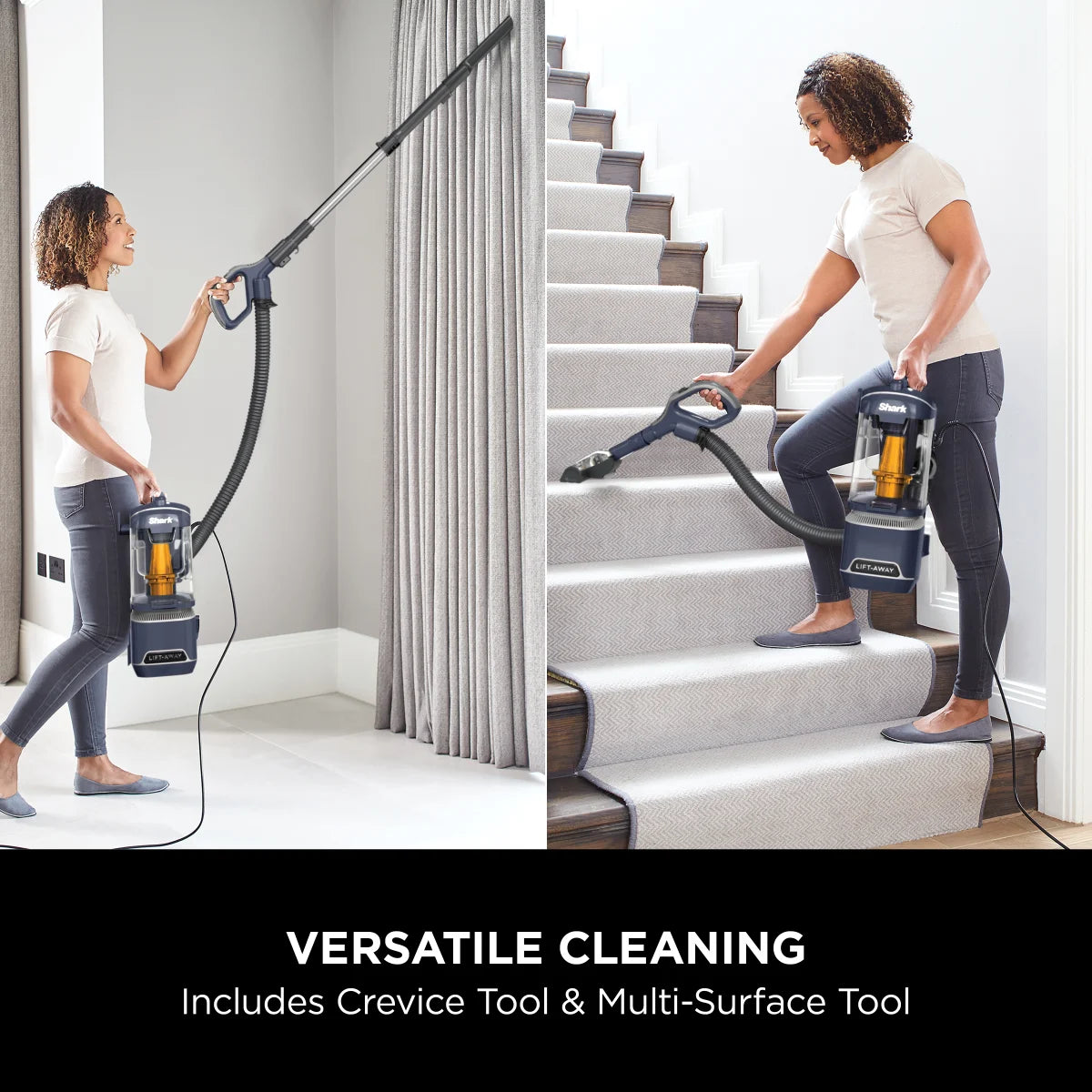 Shark Anti Hair Wrap Upright Vacuum Cleaner with Lift-Away NZ691UK