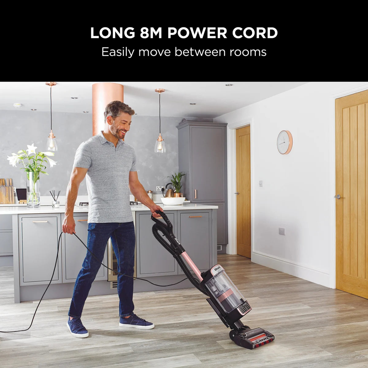 Shark Stratos Pet Pro Anti Hair Wrap Plus Anti-Odour Upright Vacuum [NZ860UKT]