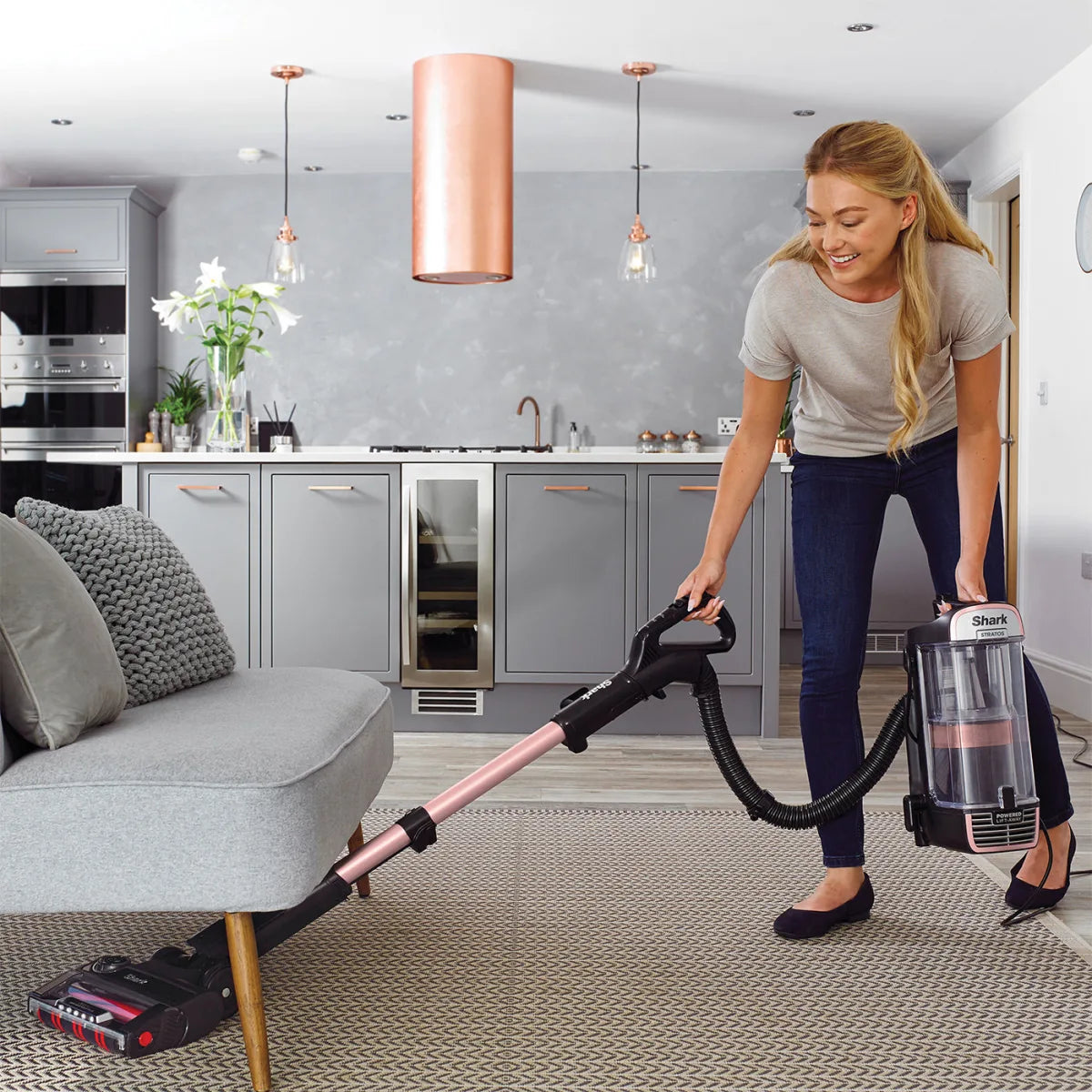 Shark Stratos Pet Pro Anti Hair Wrap Plus Anti-Odour Upright Vacuum [NZ860UKT]